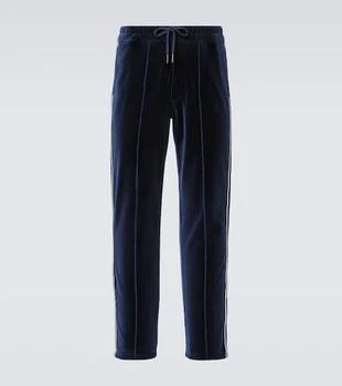 Tom Ford | Cotton-blend velour track pants