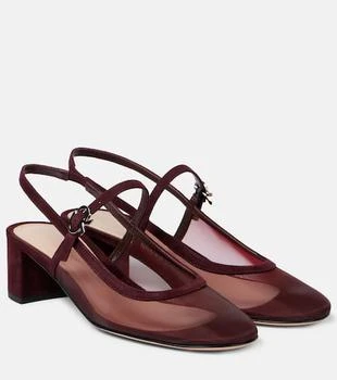 Gianvito Rossi | Francoise 45 slingback Mary Jane pumps