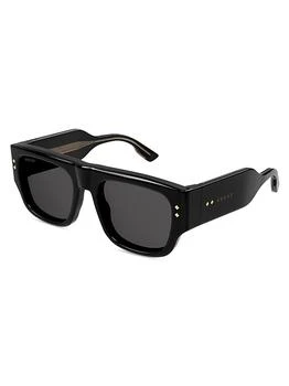 Gucci | Nouvelle Vague 54MM Square Acetate Sunglasses
