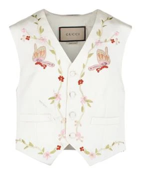 Gucci | Butterfly Embroidered Vest