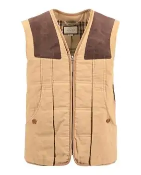 Gucci | Moleskin Vest With Suede Details