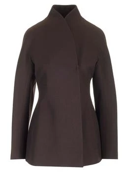 Fendi | Fendi High-Neck Wrapped Tailored Jacket