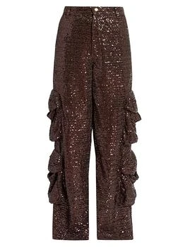 AMIRI | Sequin Baggy Cargo Pants