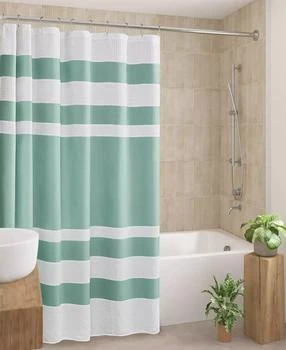 Spa Waffle 3M-Scotchgard Shower Curtain, 36" x 72"