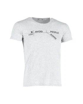Christian Dior Dior 'Avoid Boring People' T-Shirt in Grey Cotton