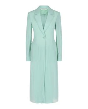 Givenchy | Single-Breasted Sheer Longline Coat