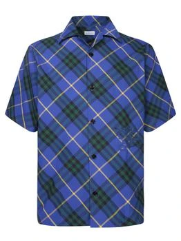 Burberry | Burberry Checkered Short-Sleeve Shirt