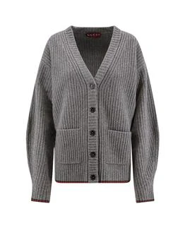 Gucci | Gucci V-Neck Oversized Cardigan