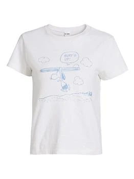 Peanuts Snoopy Graphic Classic Cotton T-Shirt