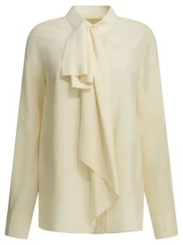 Givenchy | Givenchy Bow-Collar Silk Blouse