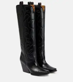 Stella McCartney | Embroidered knee-high boots