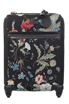 Gucci | Gucci Flora Knight Print Wheeled Carry On Suitcase