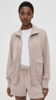 Varley Roxbury Zip Through Sweatshirt