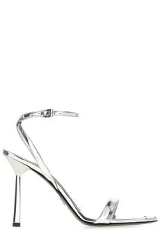 Prada | Prada Triangle-Logo High-Heeled Sandals