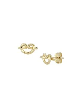 Saks Fifth Avenue | ​14K Yellow Gold Knot Stud Earrings