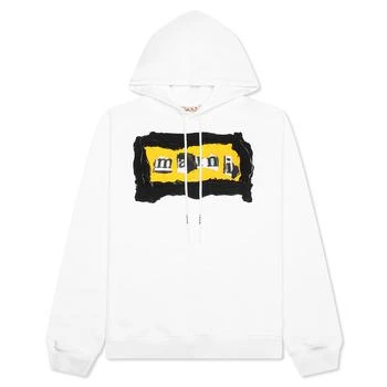 Marni | Marni Logo Painted Drawstring Hoodie