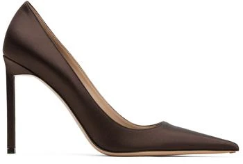 Tom Ford | Brown Satin Betty Heels