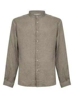 Brunello Cucinelli | Brunello Cucinelli Long Sleeved Buttoned Shirt