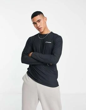 Berghaus Training 24/7 tech long sleeve top in black