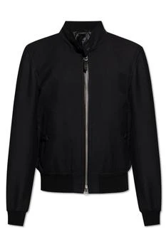Tom Ford | Tom Ford Stand Up Collar Zipped Jacket