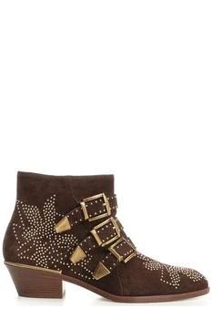 Chloé | Chloé Susan Stud Detailed Buckled Boots