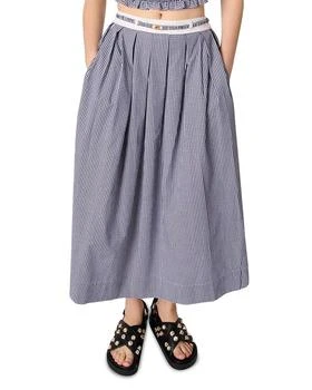 Gingham Maxi Skirt