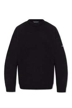 Balenciaga | Balenciaga Logo Patch Knitted Jumper