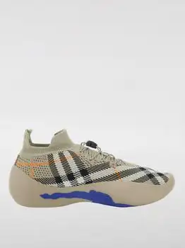 Burberry | Neptune Stretch Knit Sneakers with Vintage Check Jacquard Burberry