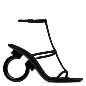 Salvatore Ferragamo | Ferragamo Elina T-Strap Gancini Sandals, Size 8 C