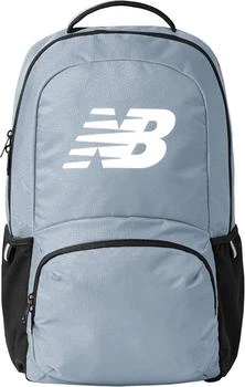 New Balance New Balance Laptop Backpack, Team Travel Sports Gym Bag for Men and Women, Grey, 18 Inch