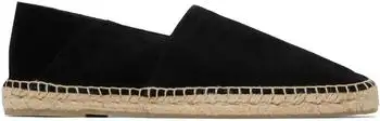 Tom Ford | Black Perforated Suede Barnes Espadrilles