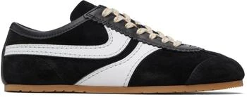 Dries Van Noten | Black Suede Sneakers