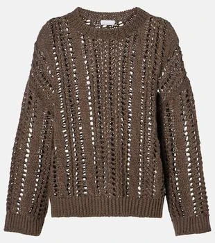Brunello Cucinelli | Jute and cotton-blend sweater