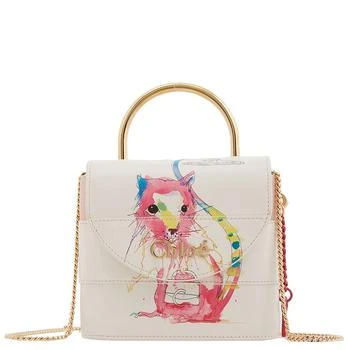 Chloé | Small Aby Lock Printed Leather Shoulder Bag