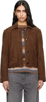 Max Mara | Tan Baia Suede Jacket