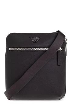 Emporio Armani Emporio Armani Logo Plaque Small Messenger Bag