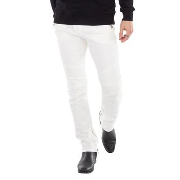 Slim Leg Biker Jeans