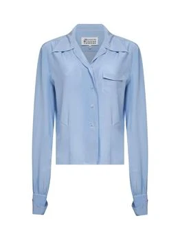 MAISON MARGIELA | Maison Margiela Long-Sleeved Satin Shirt