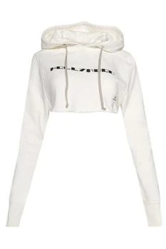 Rick Owens | Rick Owens DRKSHDW Drawstring Cropped Hoodie