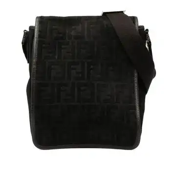 Fendi | Leather Messenger Bag (Pre-Owned)