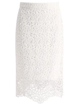 Burberry | Burberry Macrame Lace Midi Skirt