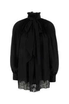 Yves Saint Laurent | Saint Laurent Lavallière Oversized Top