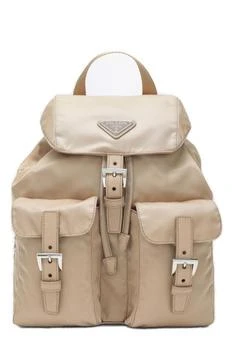 Prada | Prada Logo Plaque Small Backpack