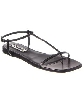 Jil Sander | Logo Leather Sandal