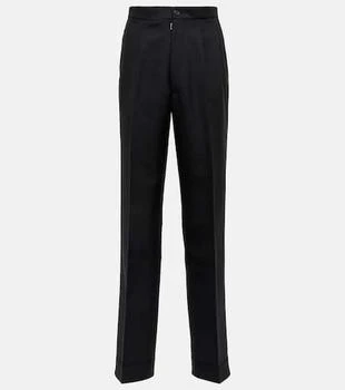 MAISON MARGIELA | High-rise tapered wool pants