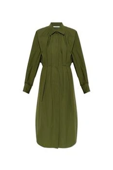 Givenchy | Givenchy	Collared Poplin Long Shirt Dress