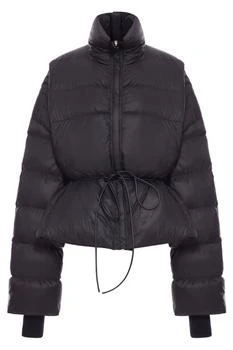 Rick Owens Funnel Neck Sail Down Jacket