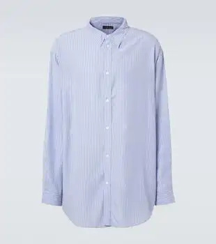 Balenciaga | Flowing pinstripe oversized shirt