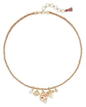 Oleana Charm Necklace, 16"-18"