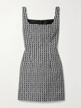 Valentino | Cotton-blend Bouclé Mini Dress  - IT46